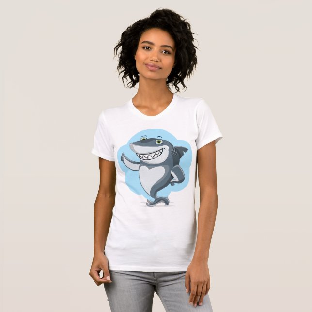 CAMISETA TUBARÃO MÃE (Frente Completa)