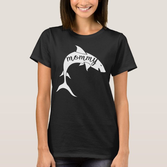 Camiseta Tubarão-mamãe (Frente)
