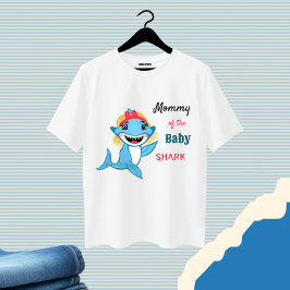 Camiseta Tubarão-mamãe