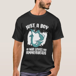 Camiseta Tubarão-martelo Animal Marinho Batimento Cardíaco