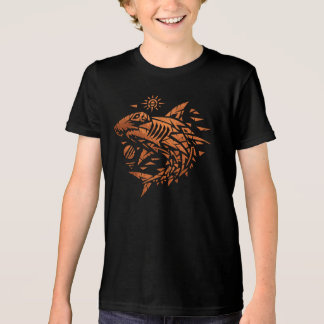 Camiseta Tubarão Martelo Kids - Gráfico de Animal Marinho