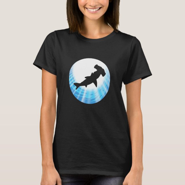 Camiseta Tubarão-martelo-martelo (Frente)