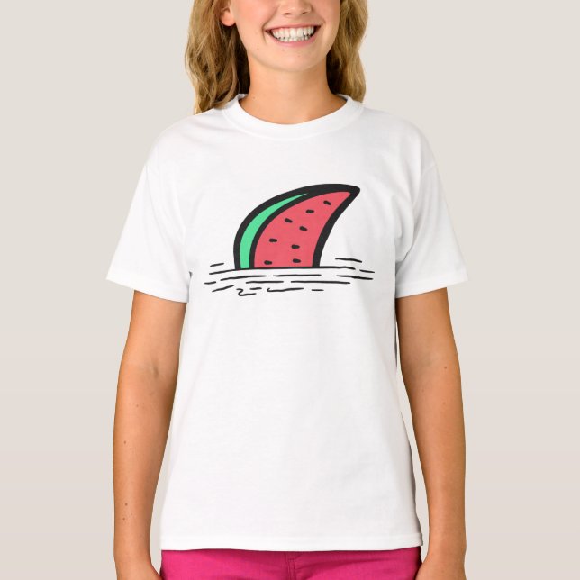 Camiseta Tubarão-melão (Frente)