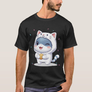 Camiseta Tubarão Meow