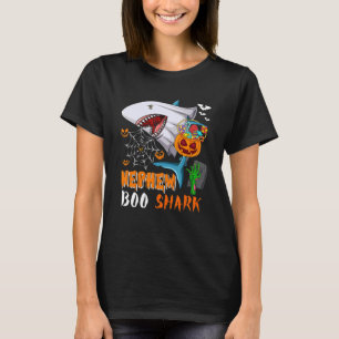Camiseta Tubarão-nabo-nabo-halloween Boo Ghost Candy P