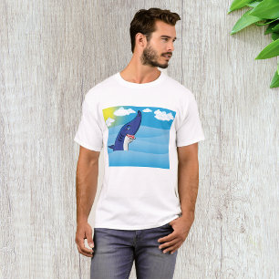 Camiseta Tubarão No Oceano
