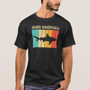 Camiseta Tubarão Para Homens Tubarões-Tigre-Hammerhead