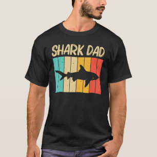 Camiseta Tubarão Para O Papai Papai Tubarão-Martelo Tubarõe