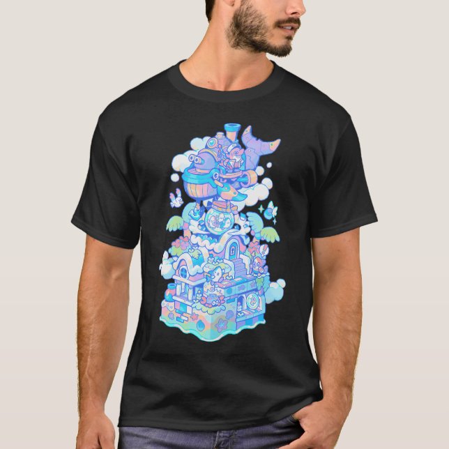 Camiseta Tubarão PixelArt (Frente)