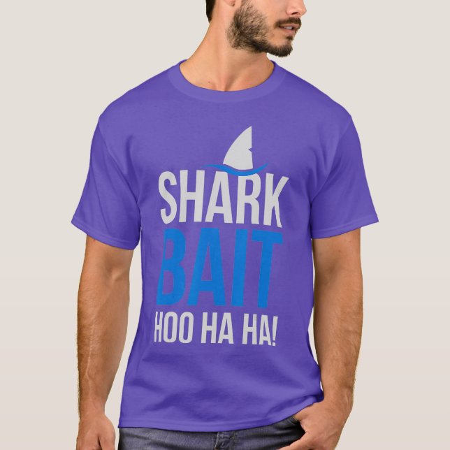 Camiseta Tubarão-Pop de-Tubarão-isco Hoo Ha-Ha (Frente)