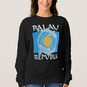 Camiseta Tubarão-Recife De Tubarão-Leopardo Na Bandeira Do