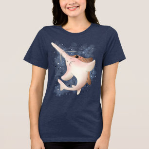 Camiseta Tubarão-serra Mal-humorado