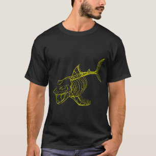Camiseta Tubarão Skelly (amarelo sem fundo)