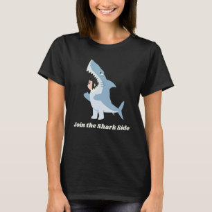 Camiseta Tubarão Super Bonito para Meninas Juntem-se ao Sid