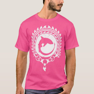 Camiseta Tubarão-Thresher Tatuagem Tribal Polinésia Pullove