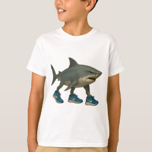 Camiseta Tubarao Tralalero Tralala de tênis