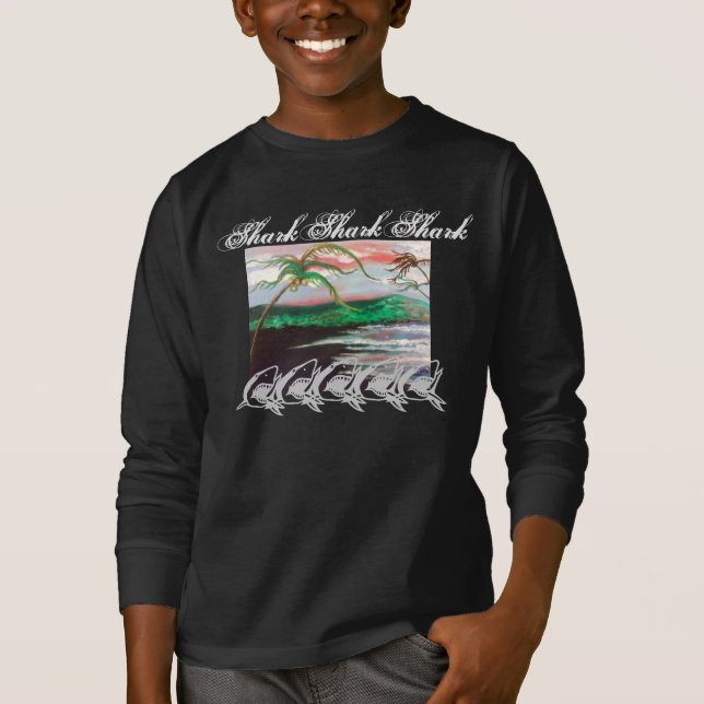 Camiseta Tubarão-tubarão (Frente)