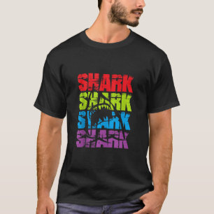 Camiseta Tubarão-tubarão-tubarão-tubarão Legal Verão Procur