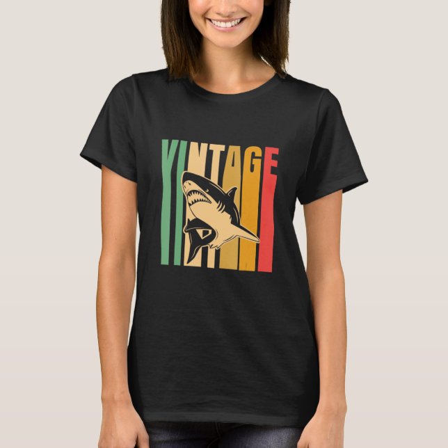 Camiseta Tubarão Vintage (Frente)