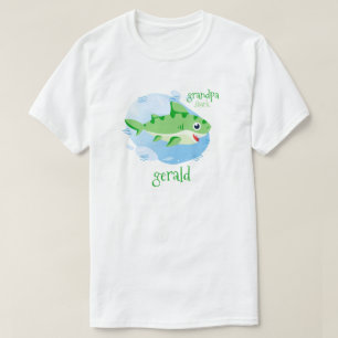 Camiseta Tubarão Vovô Verde
