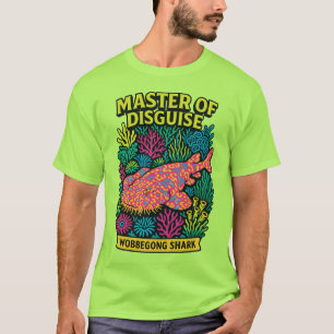 Camiseta Tubarão Wobbegong com Camuflagem de Coral