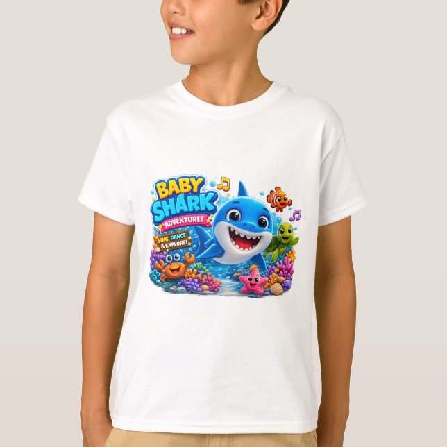 Camiseta tubarãozinho (Frente)