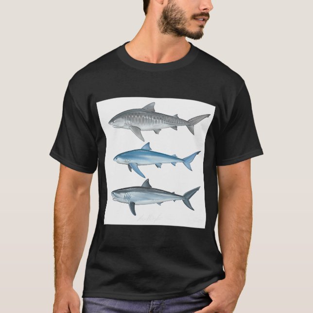 Camiseta tubarões (Frente)