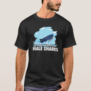 Camiseta Tubarões de baleia Citam Biólogo Marinho de Mamífe