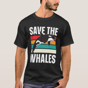 Camiseta Tubarões-de-baleia (Orca)