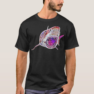 Camiseta Tubarões de excelente de tubarão branco 322