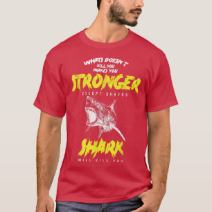 Camiseta Tubarões Scuba Engraçados Vão Te Matar.