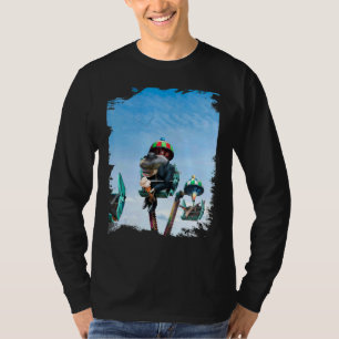 Camiseta Tubarões-tubarão-gângster Sorvete-roda-gigante