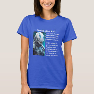 Camiseta Tubarões (v2 escuro)