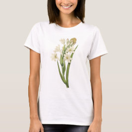 Camiseta tuberose (sp de Tuberosa.) por Redouté