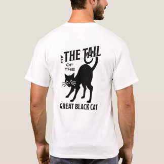 Camiseta Tubo Básico "Pela Cauda do Gato Negro Excelente"
