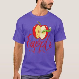 Camiseta Tubo Clássico de Cobra Maçã e Engraçado
