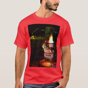 Camiseta Tubo Clássico do Ax de Fogo