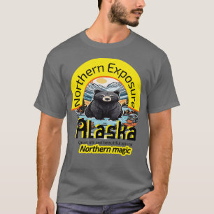 Camiseta Tubo de Exposição ao Norte do Alasca