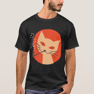 Camiseta Tubo de fumaça de gato design