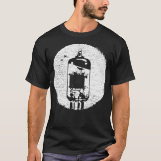 Camiseta tubo de vácuo analógico Vintage retro 80s 90s 