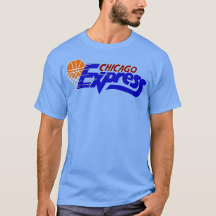 Camiseta Tubo original de Chicago Express para basquetebol 