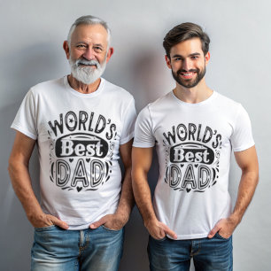 Camiseta Tubo-tipografia da época do melhor Pai do mundo