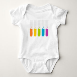 Camiseta Tubos de ensaio da ciência da química