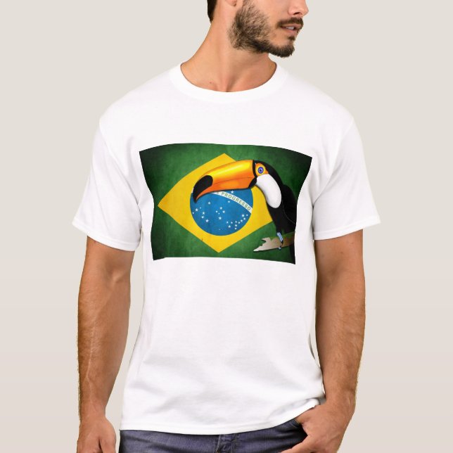 Camiseta Tucano Bandeira do Brasil (Frente)