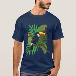 Camiseta Tucano com folhas