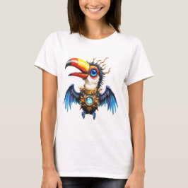 Camiseta Tucano Steampunk ao Luar.