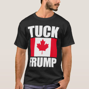 Camiseta Tuck Frump Cotovelos Acima Canadá Bandeir