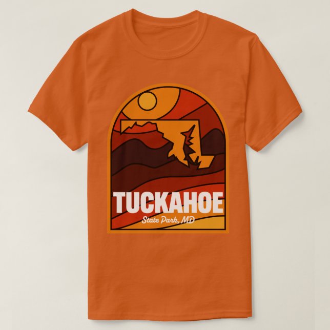Camiseta Tuckahoe State Park Maryland (Frente do Design)