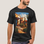 Camiseta Tucson Arizona Art Vintage<br><div class="desc">Tucson retro vetor viagem design. Tucson também é conhecido por seu rico patrimônio cultural,  enraizado em influências espanhola,  mexicana e ocidental.</div>