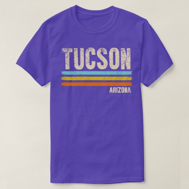 Camiseta Tucson Arizona Retro (Frente do Design)